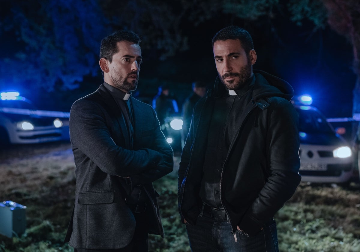Luis Gerardo Méndez y Miguel Ángel Silvestre son Pedro Salinas y Simón Antequera en 'Los Enviados'
