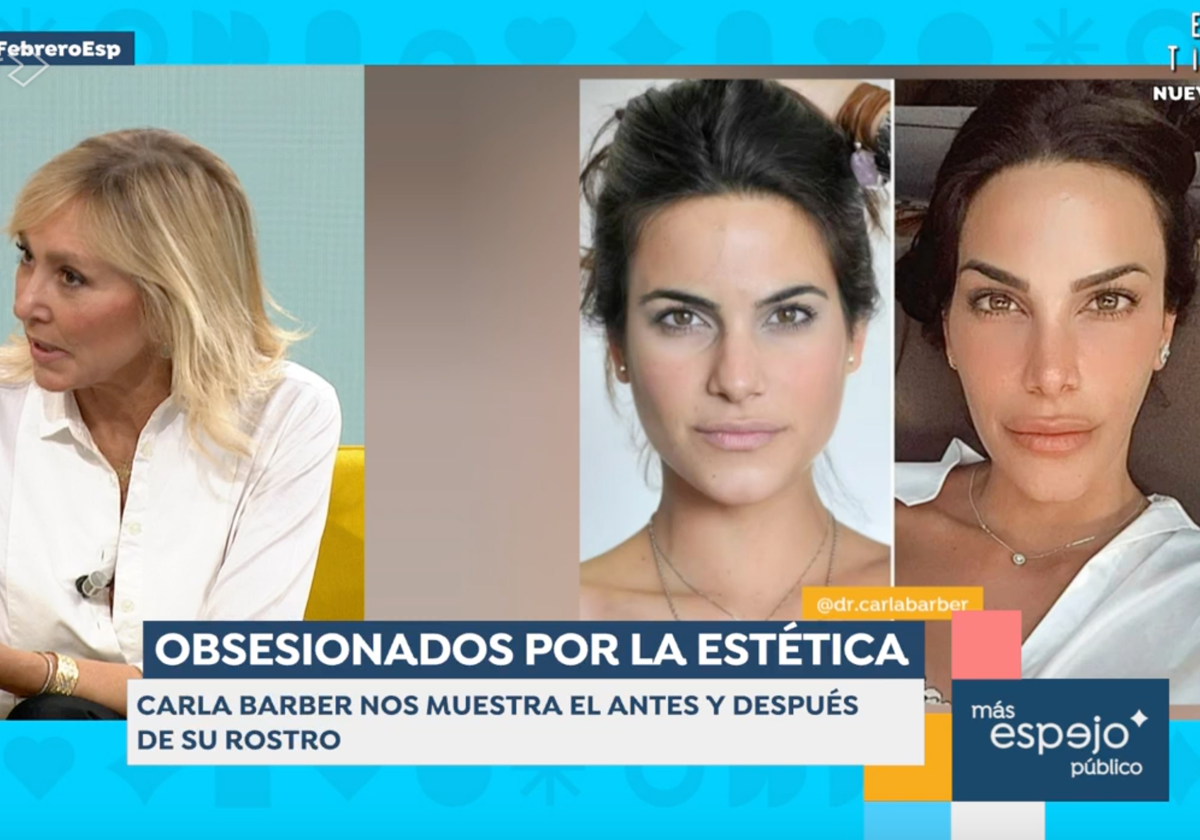 Marta Robles, colaboradora de 'Espejo Público', se ha sincerado con Carla Barber.