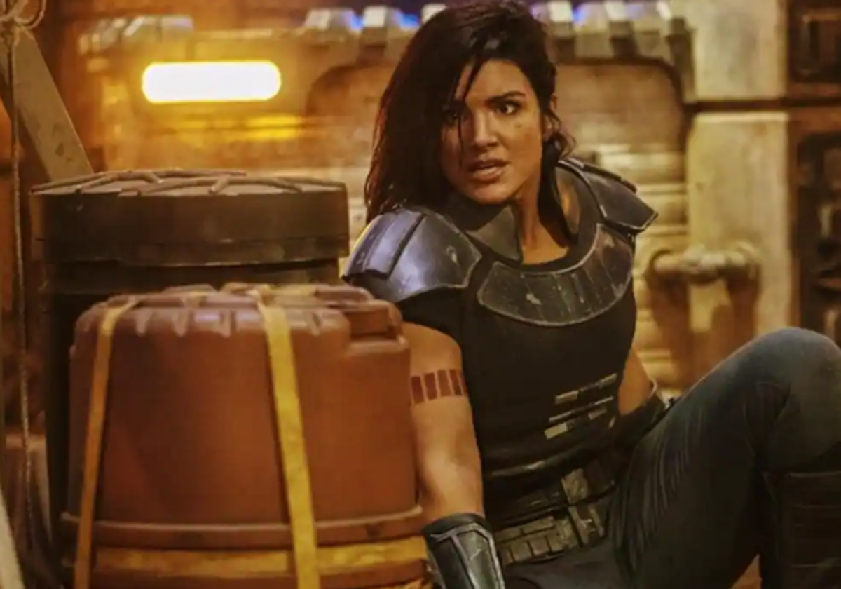 Gina Carano en 'The Mandalorian'