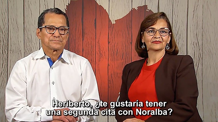 Noralba aguantó hasta el final de la cita, dicho por ella, solo por educación