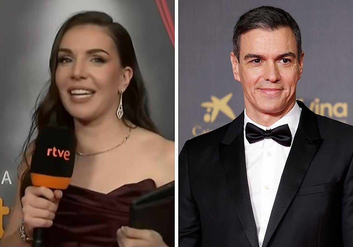 Sánchez apoya a Inés Hernand tras la controversia en los Goya: «El icono eres tú»