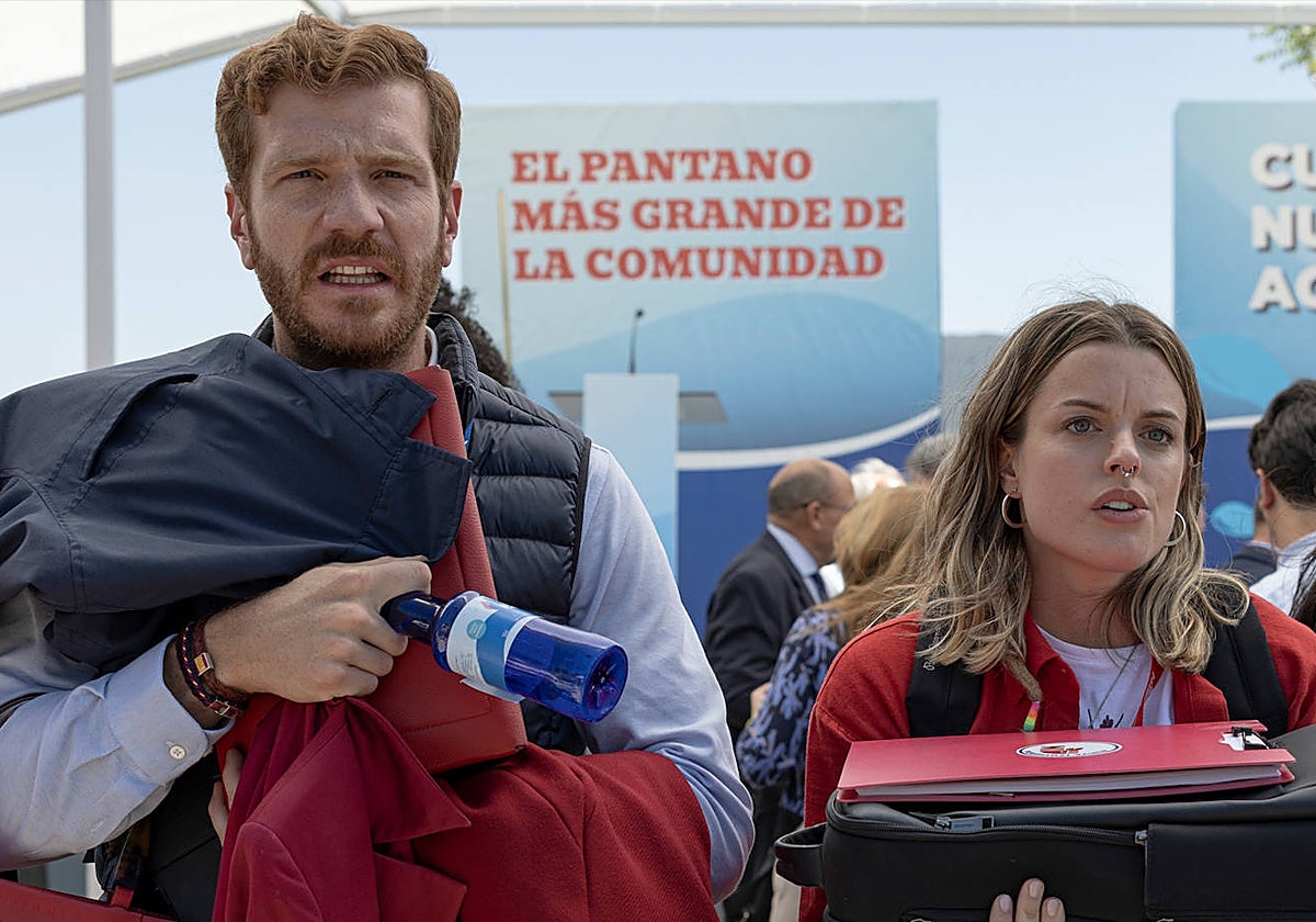 Gonzalo de Castro y Elena Irureta en 'Políticamente incorrectos'