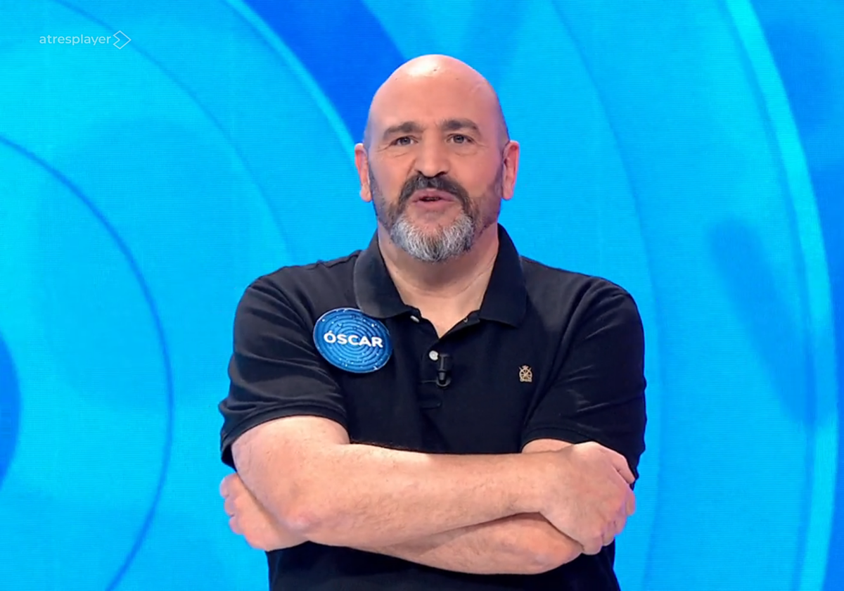 Óscar Díaz, en 'Pasapalabra'