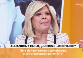 Terelu Campos exige a Jaime Cantizano la rectificación de una compañera: «Me parece muy grave»