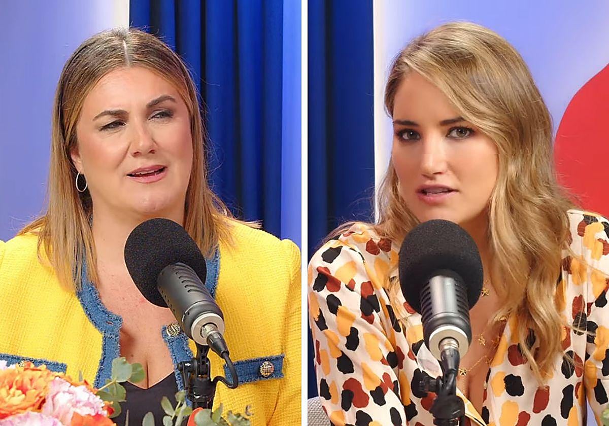 Carlota Corredera entrevista a Alba Carrillo en el pódcast 'Superlativas'