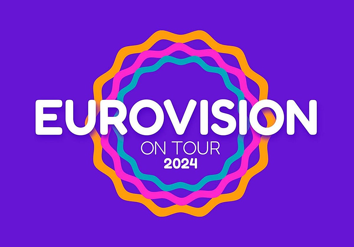 El cartel de la gira 'Eurovision on Tour'