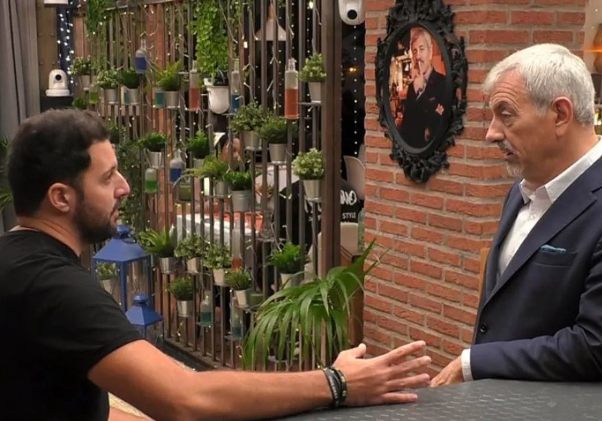 Carlos Sobera ha tenido que intervenir con un soltero de 'First Dates'.