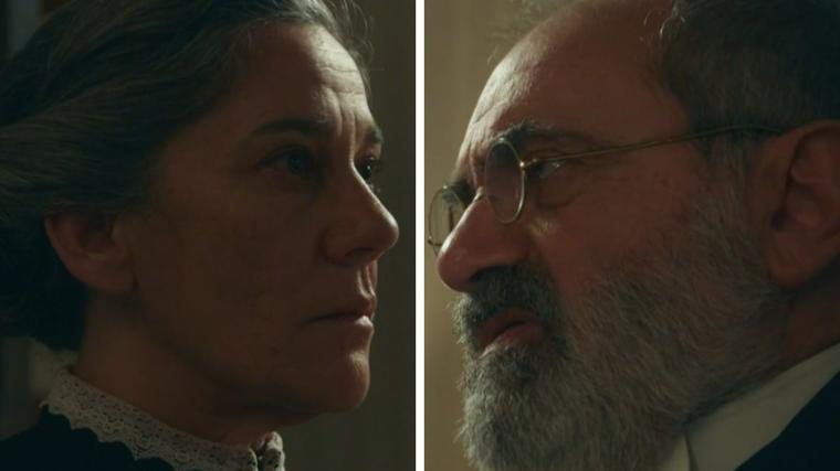 Marga Martínez y Joaquín Climent interpretan a Petra y Rómulo en el capítulo 308 de 'La Promesa'