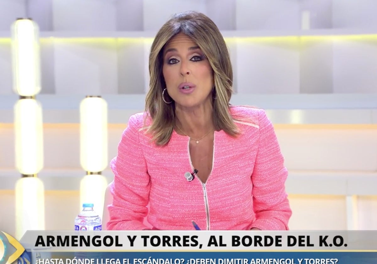 Ana Terradillos ha visto cómo un colaborador se le enfrentaba en directo en 'La mirada crítica'.