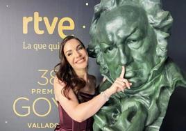 Inés Hernand cobró 5.000 euros por llamar «icono» a Pedro Sánchez en los Goya