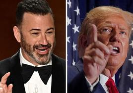 El ataque de Donald Trump a Jimmy Kimmel en plena gala de los Oscar: «Un show políticamente correcto realmente malo»