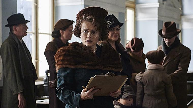 Una escena de 'Los niños de Winton', con Helena Bonham Carter