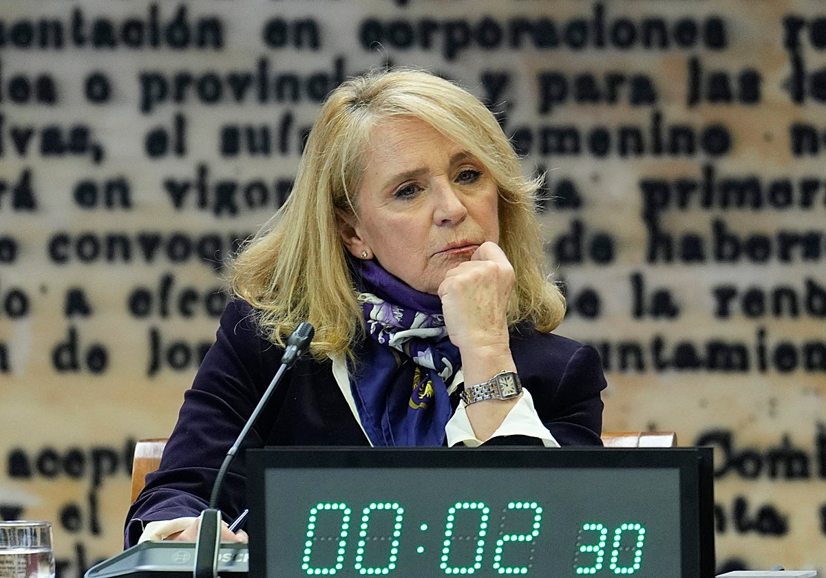 Elena Sánchez, expresidenta interina de RTVE