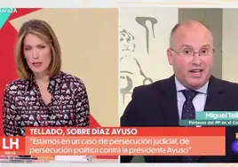 Silvia Intxaurrondo y Miguel Tellado se enfrentan en directo por la nueva presidenta de RTVE: «Es un insulto»