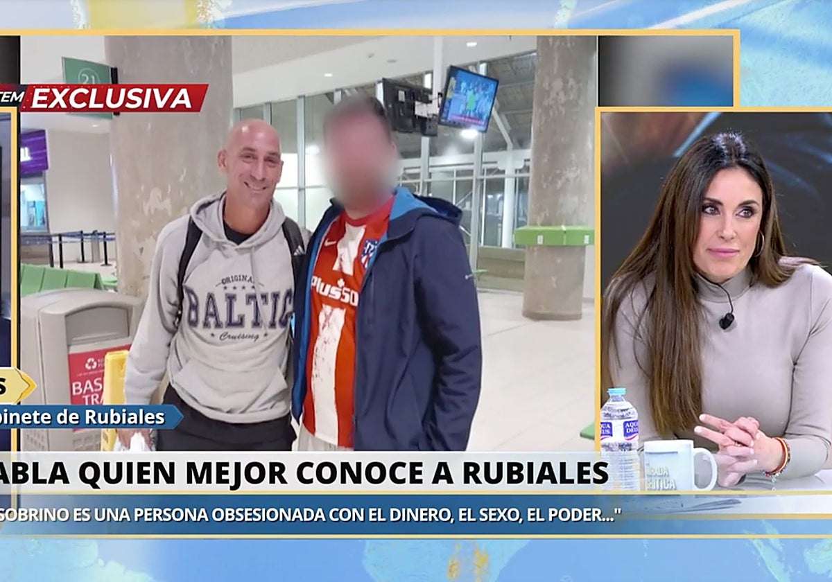 Isabel Rábago ha tenido que parar los pies al tío de Luis Rubiales en 'La mirada crítica'.