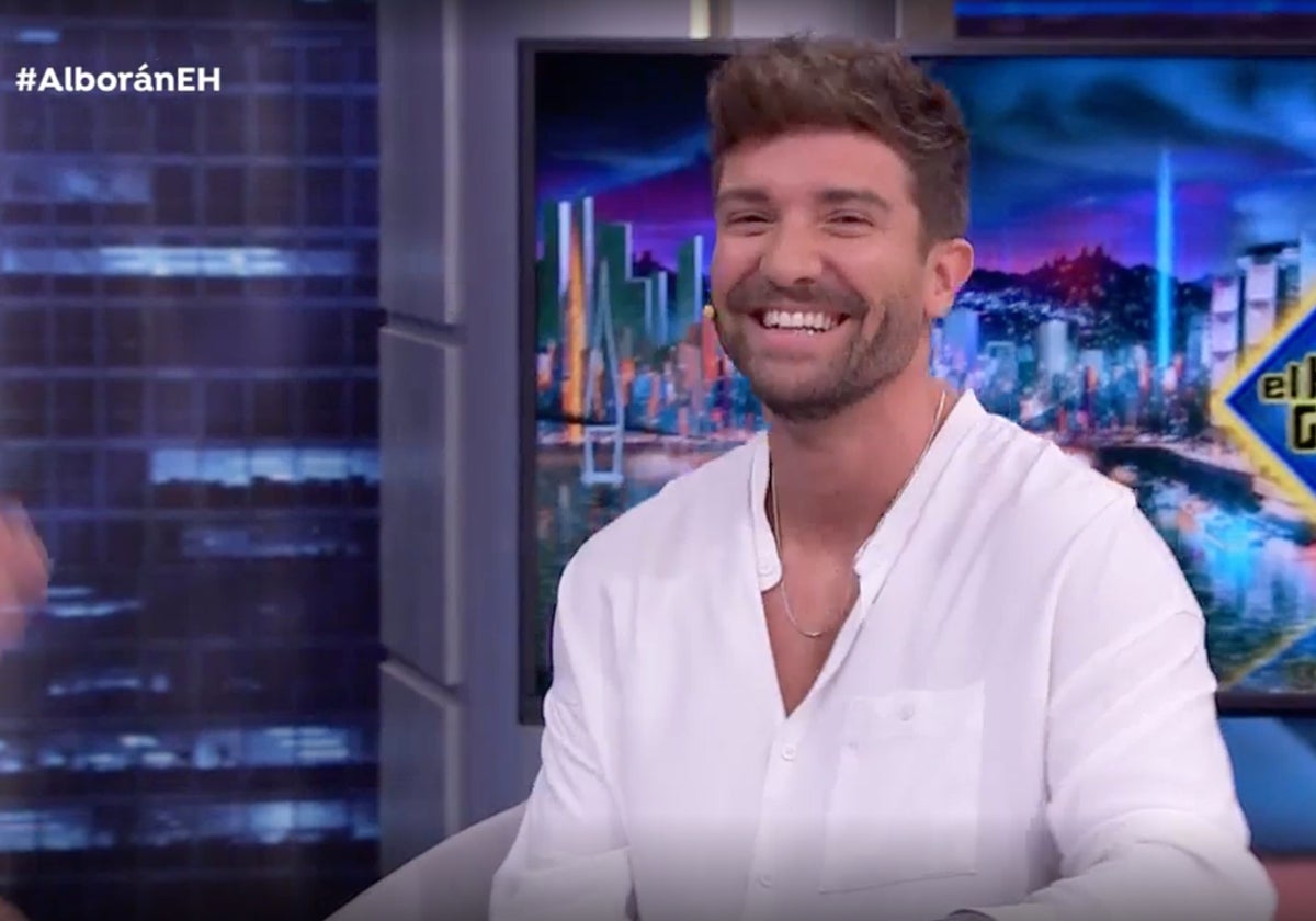 Pablo Alborán ha visitado 'El Hormiguero' para agradecer la acogida de su gira