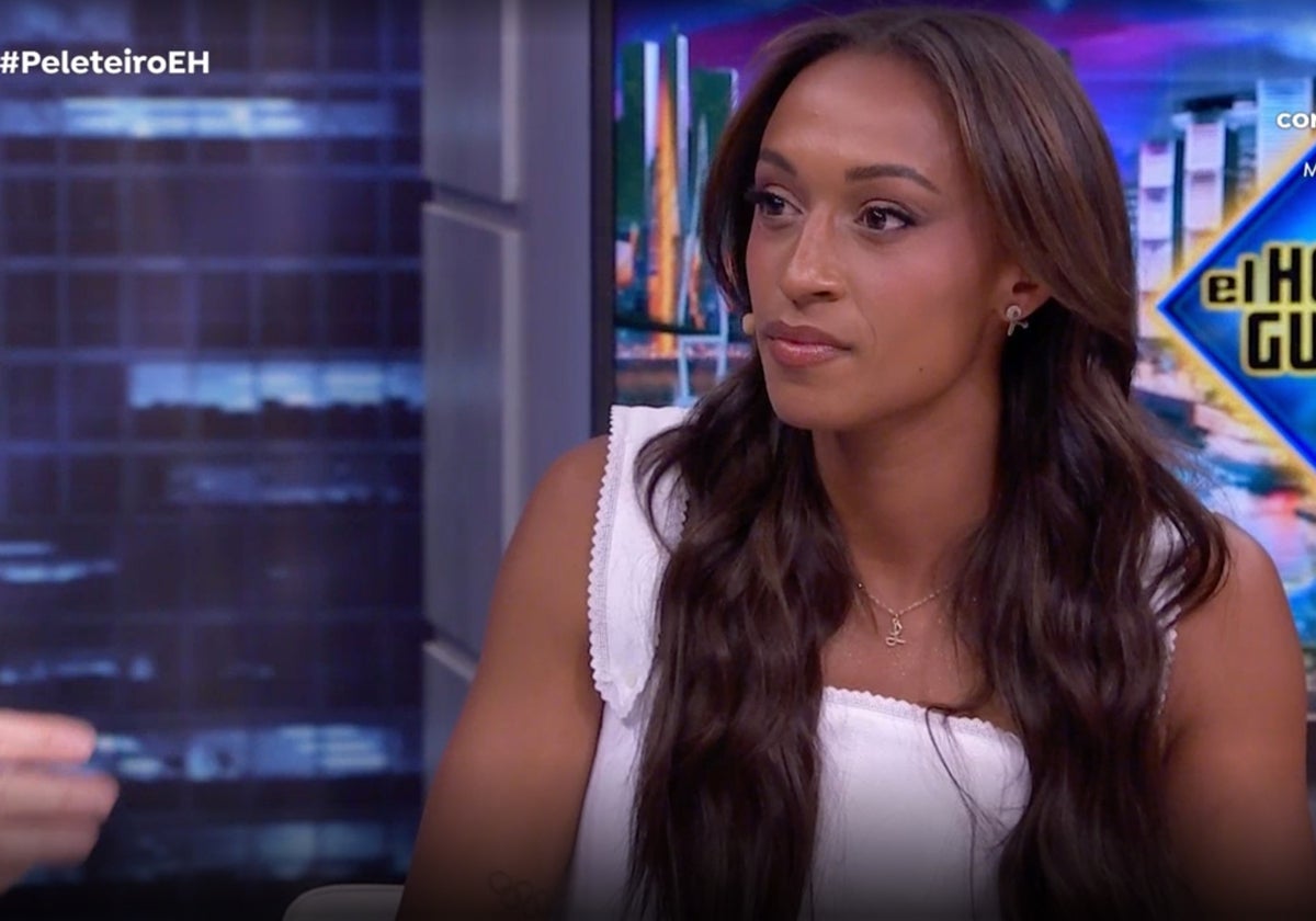 Ana Peleteiro en su última visita a 'El Hormiguero'