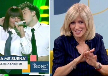 La actuación viral de Leticia Sabater como Aitana en 'Tu cara me suena' triunfa: «Nos ha dejado con la boca abierta»