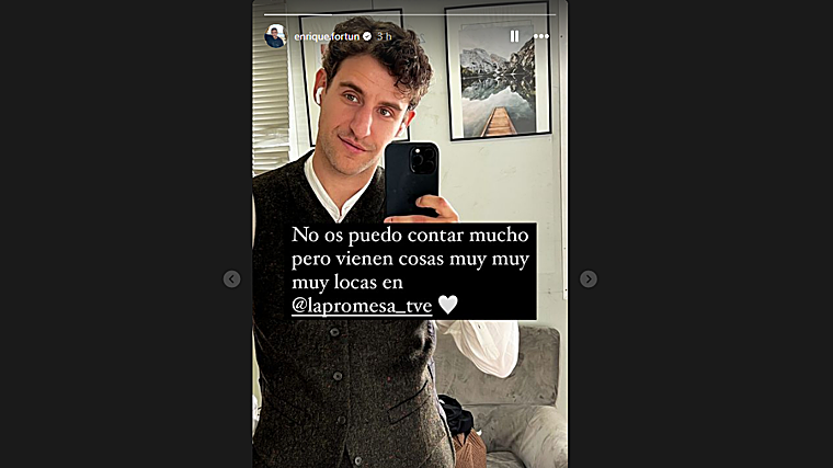 Enrique Fortún interpreta a Lope en 'La Promesa'