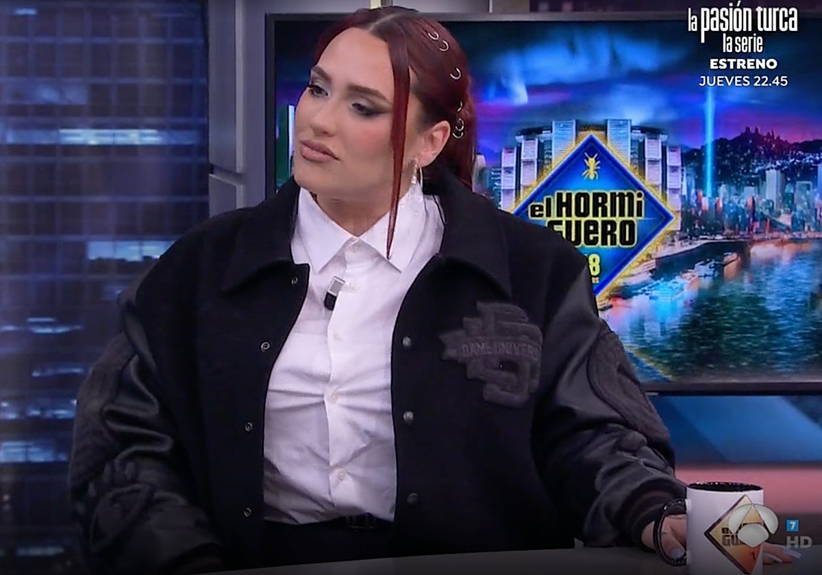 Lia Kali en su primera visita a 'El Hormiguero'