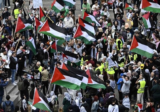 Miles de manifestantes piden en Malmö (Suecia) el boicot a Eurovisión por la participación de Israel