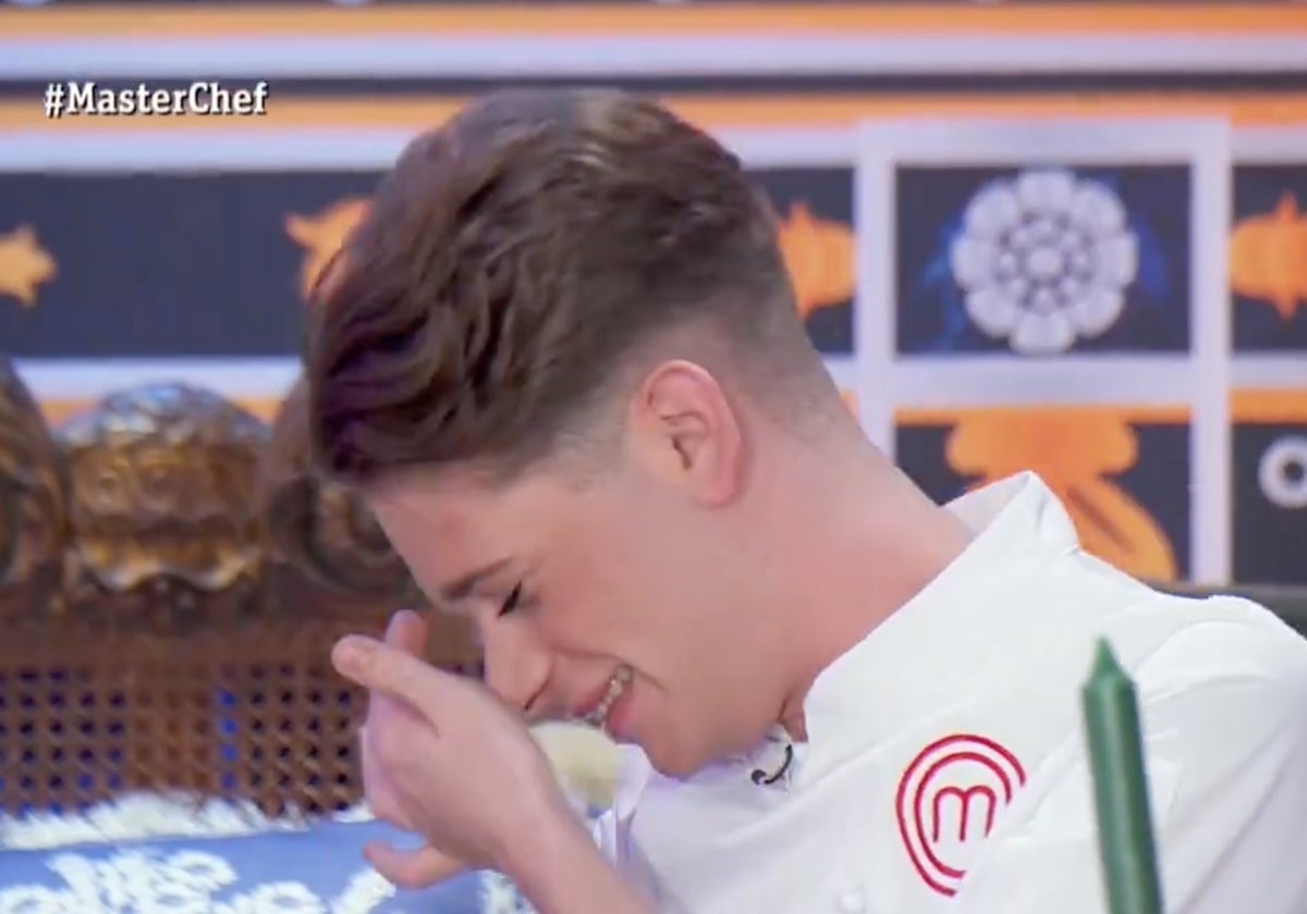 Luca Dazi, invitado de la décima entrega de 'Masterchef 12'