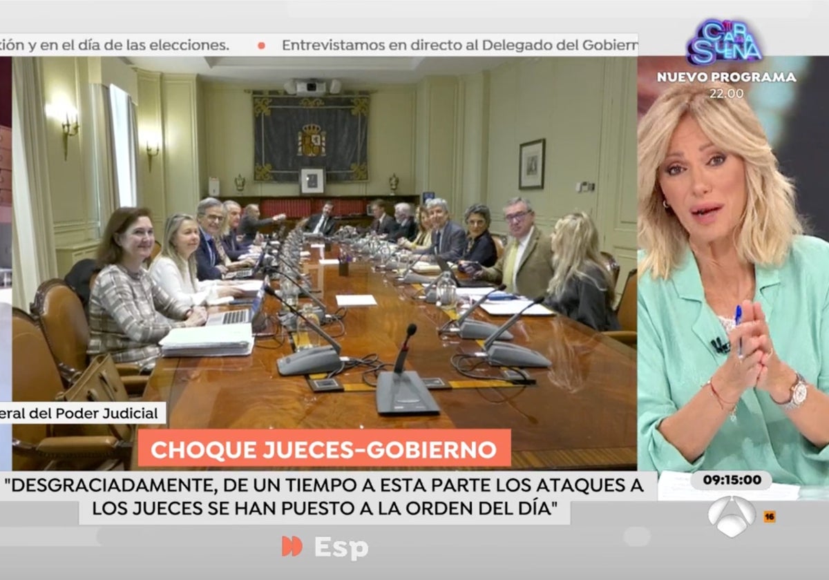 Un invitado de 'Espejo Público' ha llamado la atención a Susanna Griso.