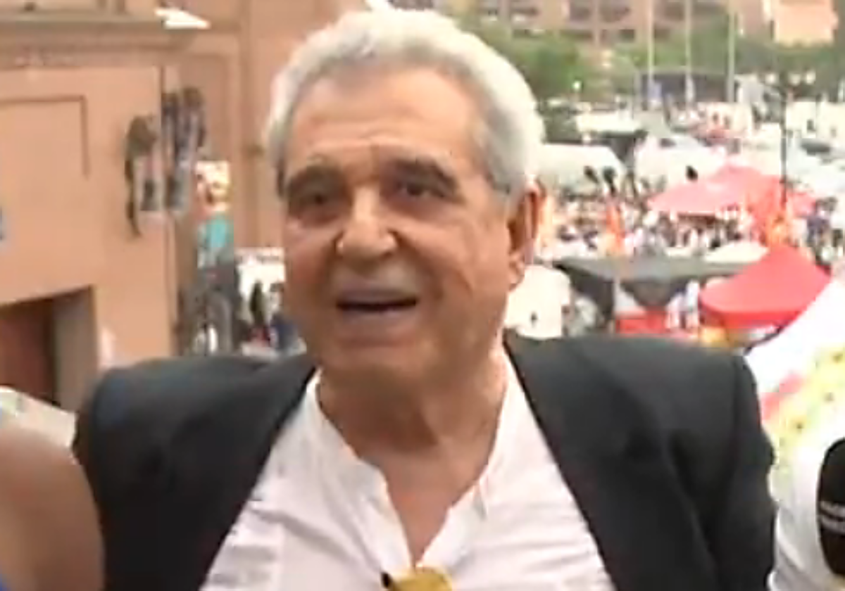 Francine Gálvez, Andrés Pajares y Emilio Pineda, este viernes 7 de junio