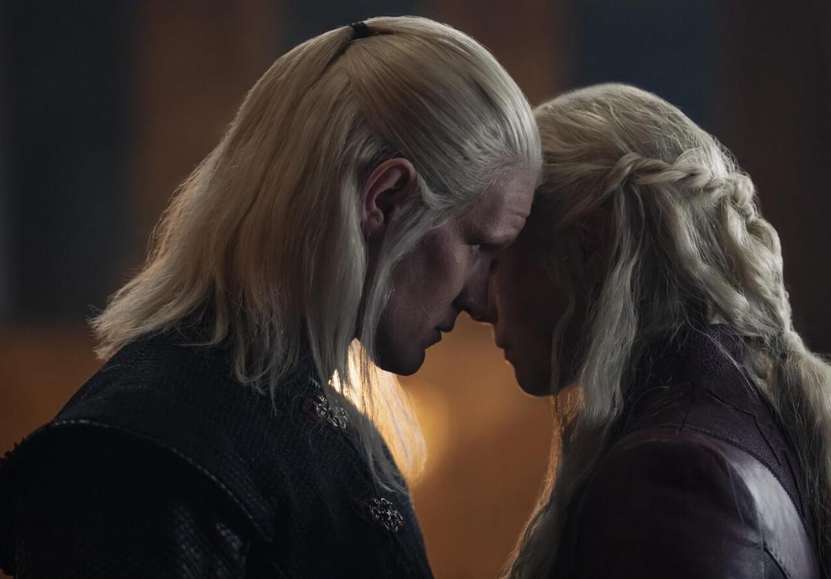 Daemon y Rhaenyra Targaryen en la segunda temporada de 'La casa del dragón'