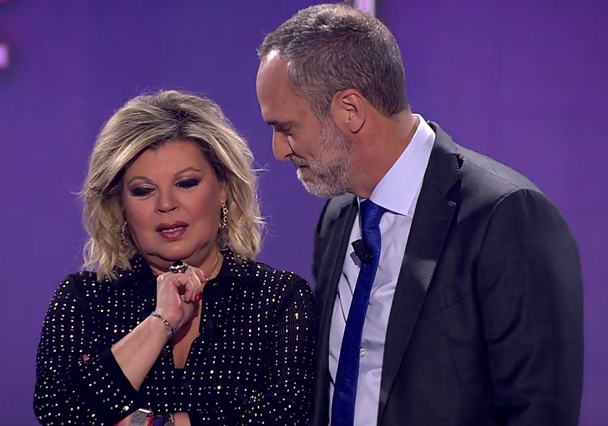 Terelu Campos y Santi Acosta, en '¡De viernes!'