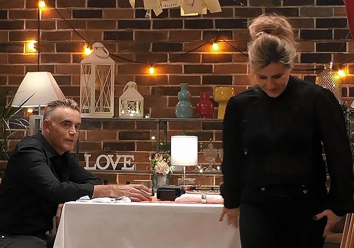 Maite dejó plantado a Francisco en mitad de la cita