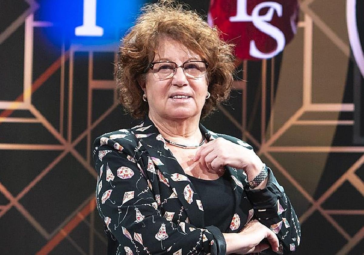 Rosa Villacastín, en el plató de 'Lazos de sangre'