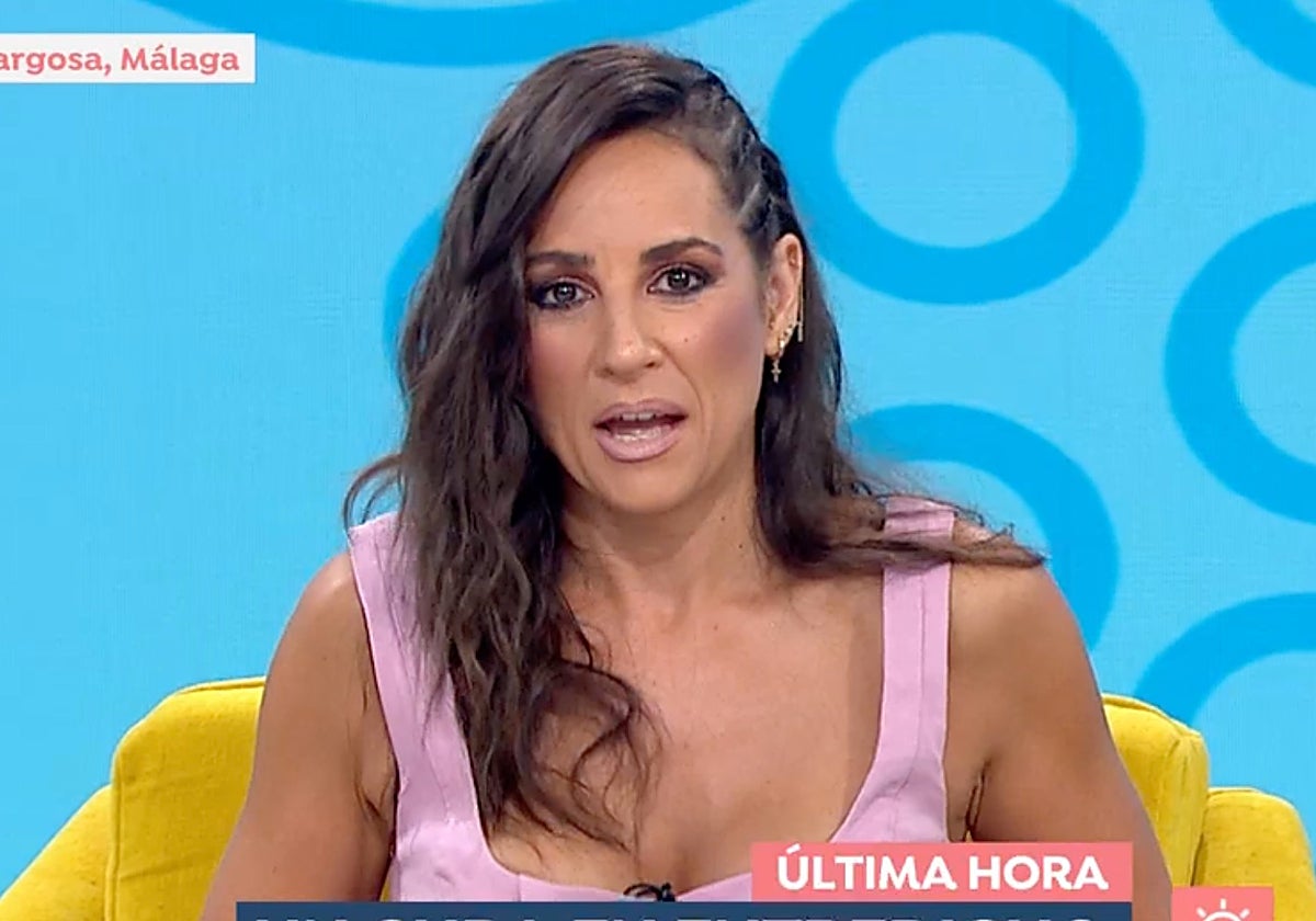 Lorena García ha visto cómo el invitado se disculpaba con 'Espejo Público' por el imprevisto.