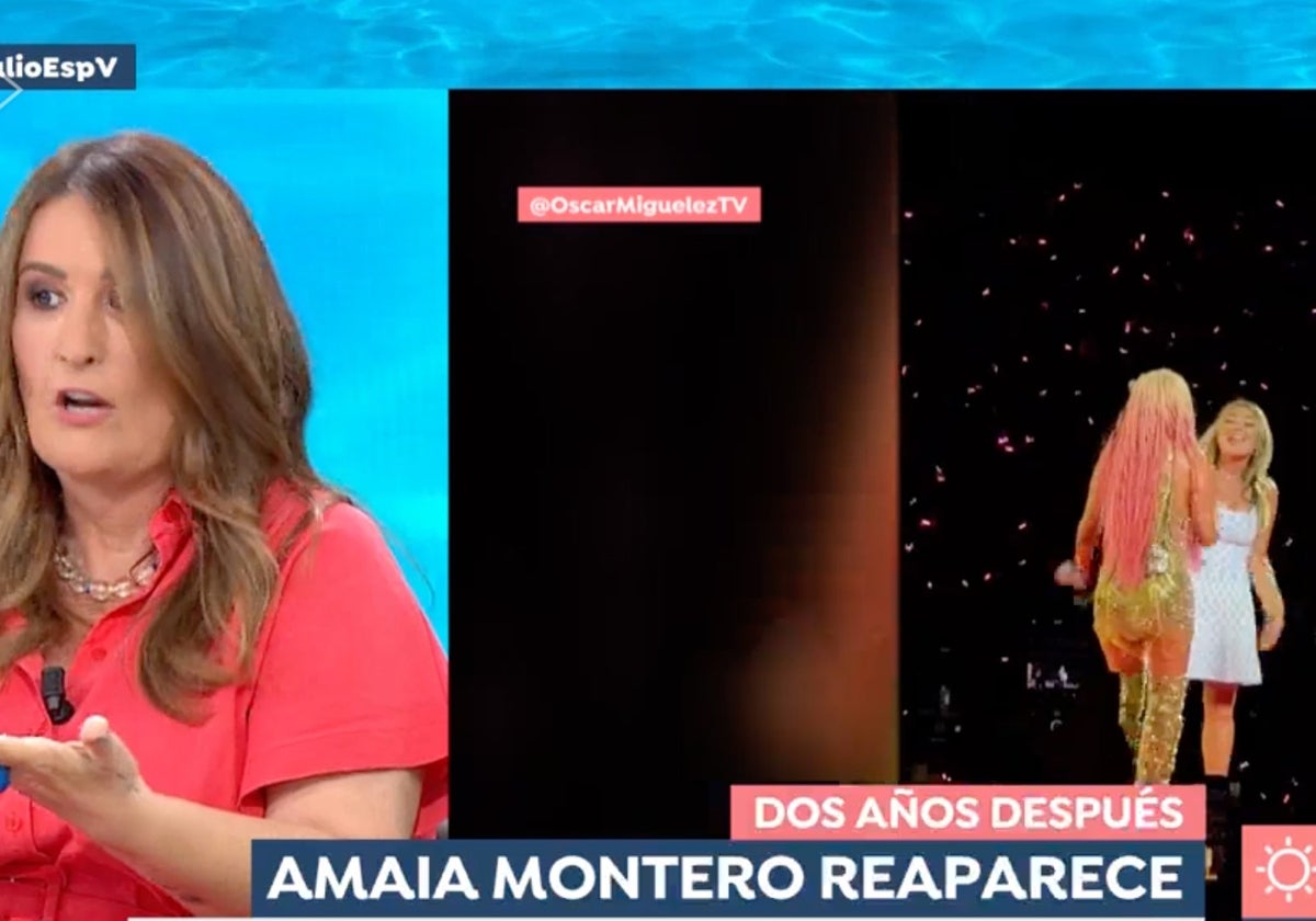 La vuelta de Amaia Montero a los escenarios de la mano de Karol G, en  entredicho: «Hay cosas raras»