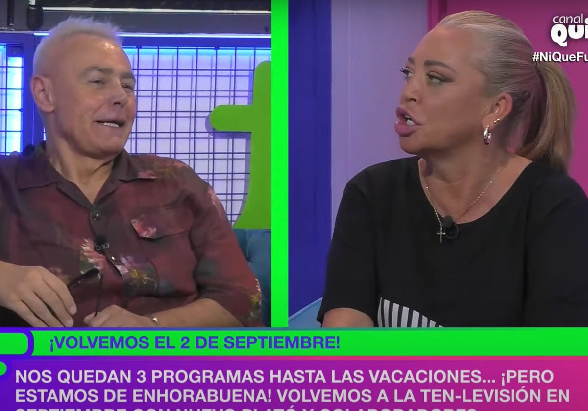 Jordi González habló sin pelos en la lengua de las intenciones que tenía TVE con Belén Esteban.