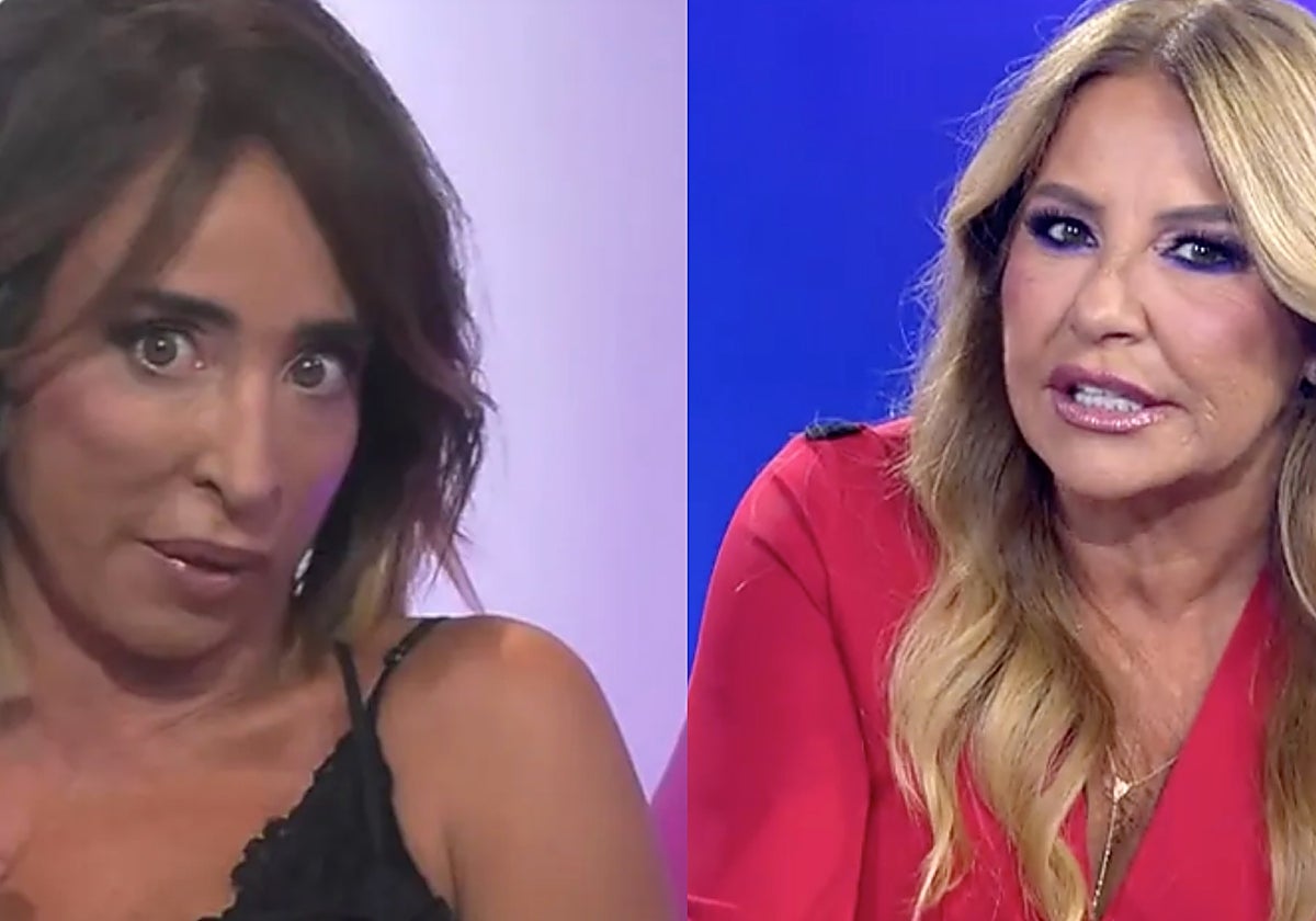 Cristina Tárrega soltó una 'pulla' a 'Sálvame' que fue replicada inmediatamente por María Patiño.