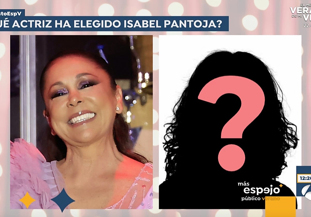 'Espejo Público' ha desvelado el nombre de la famosa actriz internacional que interpretaría a Isabel Pantoja en su serie.