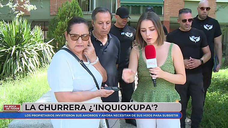 Julia y Teodoro, dos propietarios afectados por una churrera inquiokupa que ha dejado de pagar el alquiler