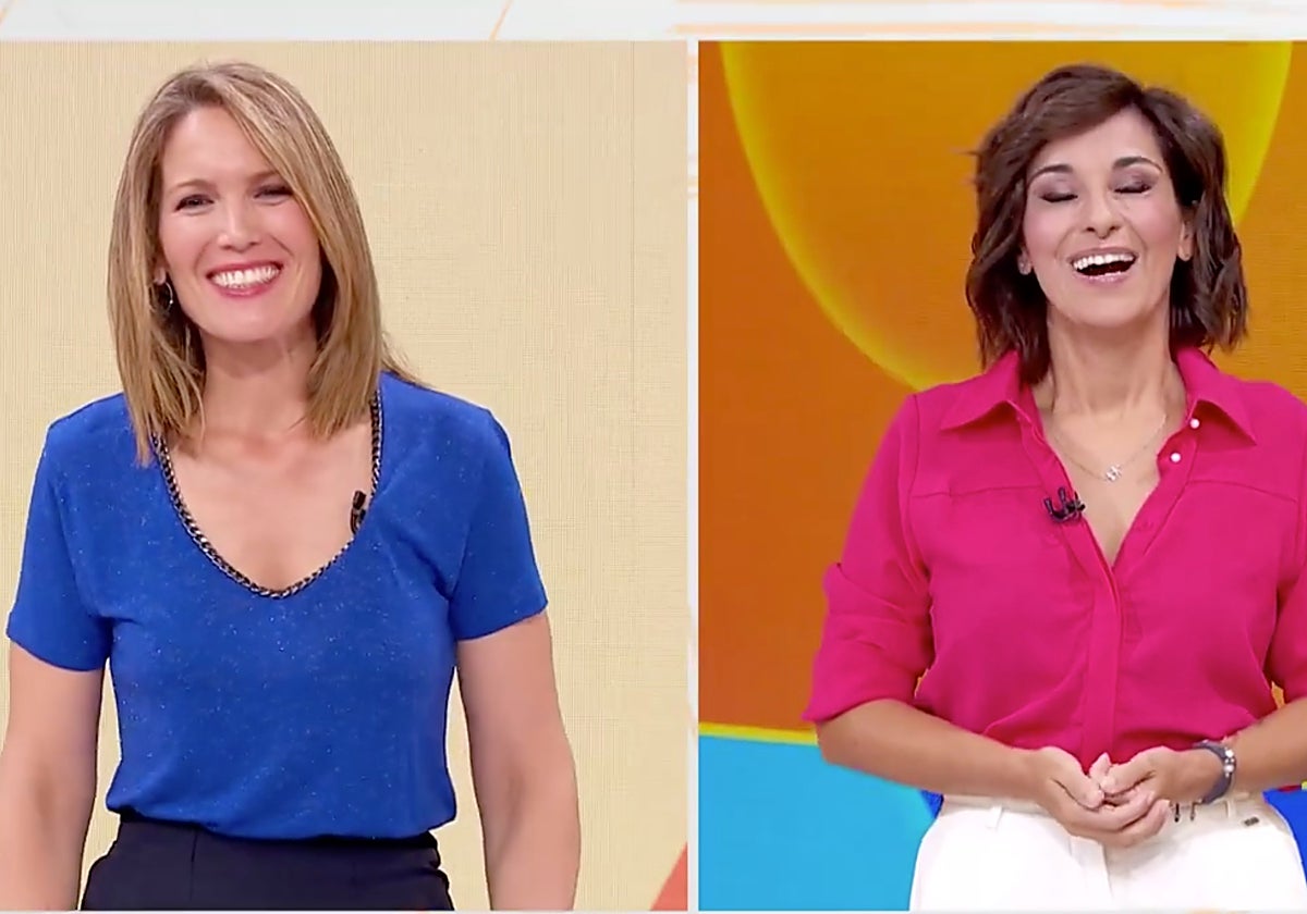 Adela González se ha estrenado al frente de 'Mañaneros' este lunes.