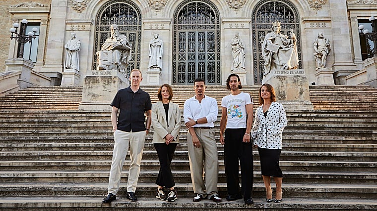 Patrick Mckay, Kate Hazell, Ismael Cruz, Maxim Baldry y Sanaa Hamri