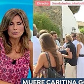 Momentos tensos en el funeral de Caritina: «Nos piden que nos retiremos»