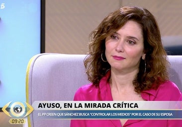 Díaz Ayuso hace lo que pocos en un plató y se lleva el aplauso de Ana Terradillos: «Es muy valiente»