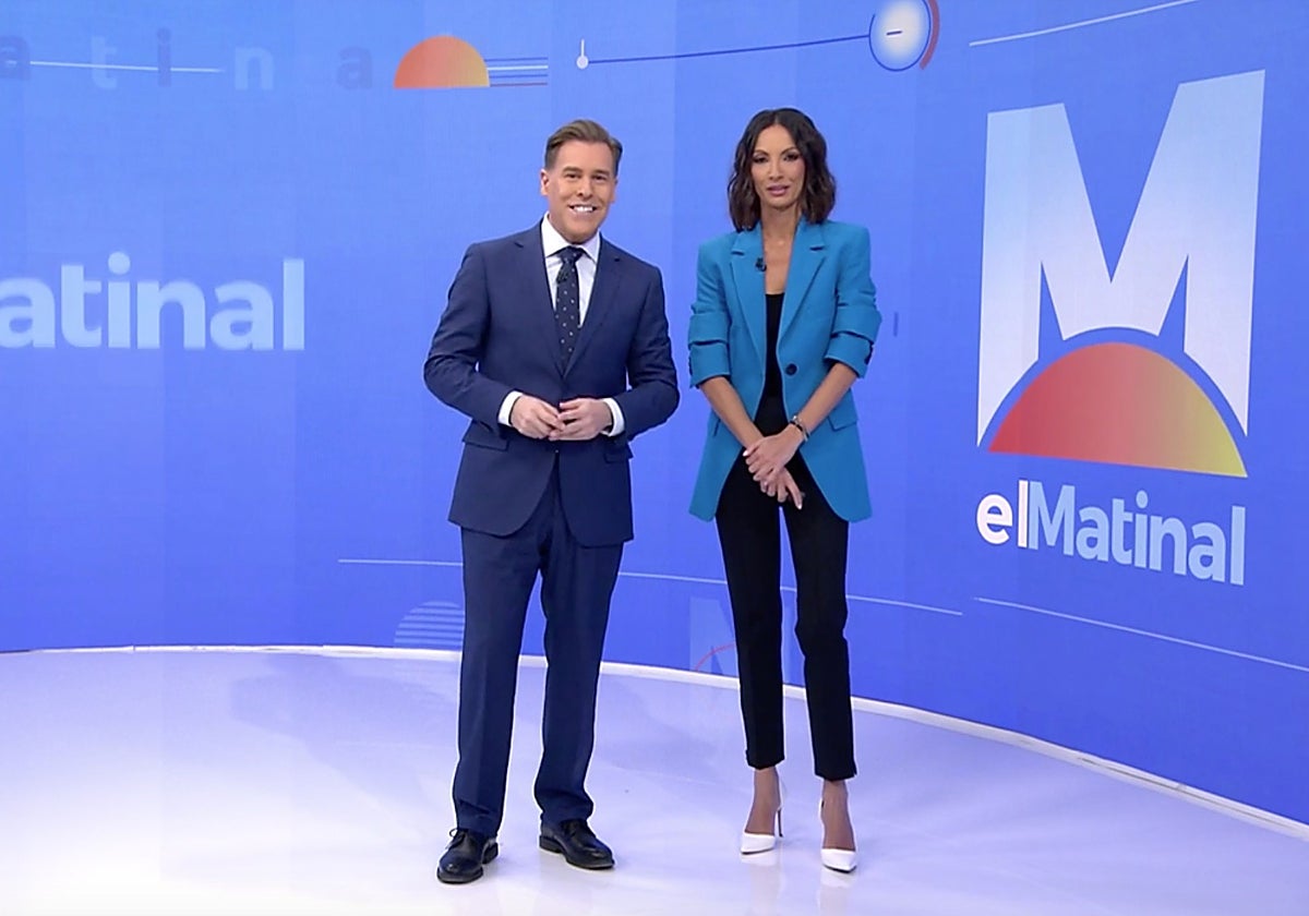 Bricio Segovia, presentador del Informativo matinal de Telecinco, ha sorprendido a su compañera de mesa.