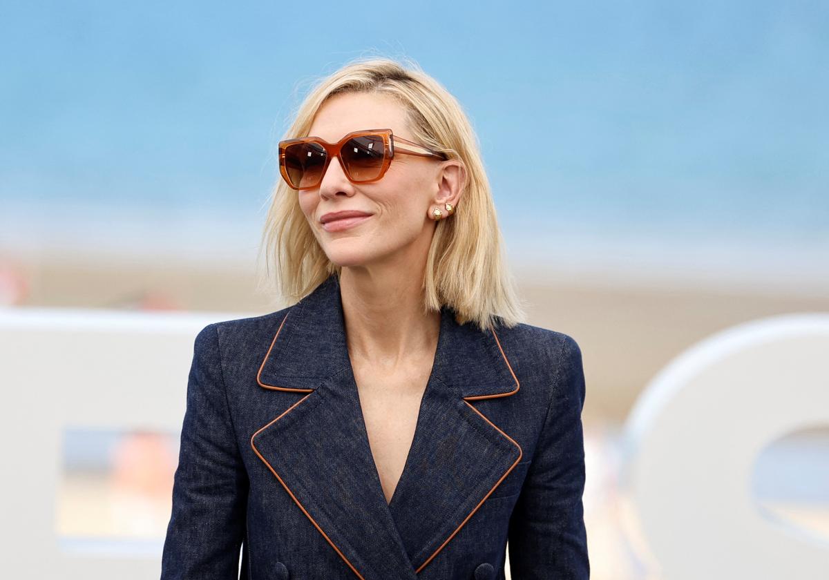 Cate Blanchett, este sábado en el festival de San Sebastián