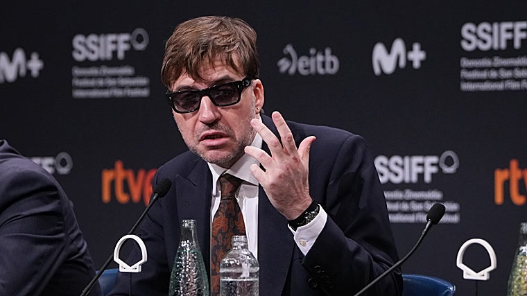 Albert Serra, director de 'Tardes de soledad', en el festival de San Sebastián 2024
