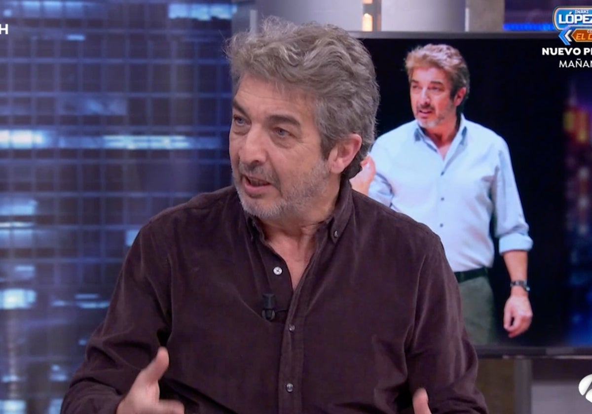 Ricardo Darín promocionando en 'El Hormiguero' la obra 'Escenas de la vida conyugal'