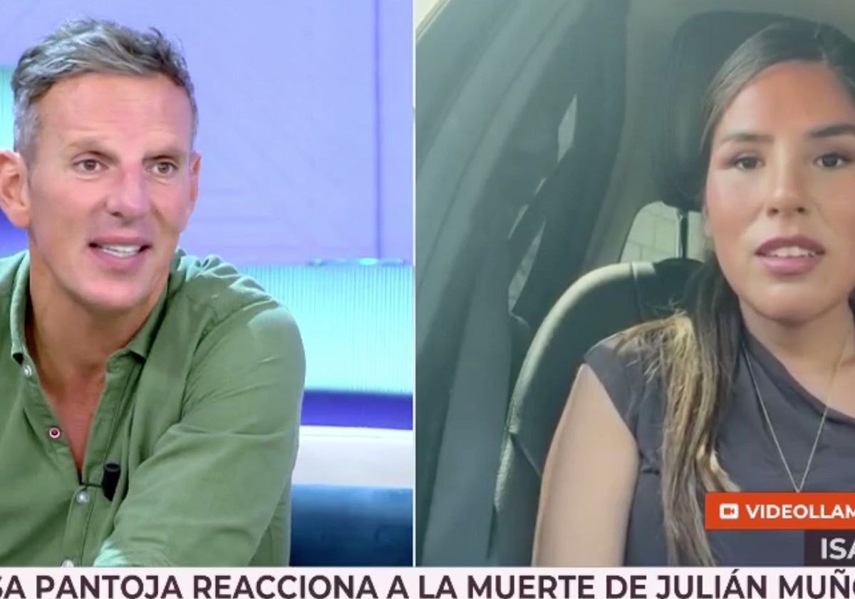 Isa Pantoja ha entrado en directo en 'Vamos a ver' para retratar a Julián Muñoz.