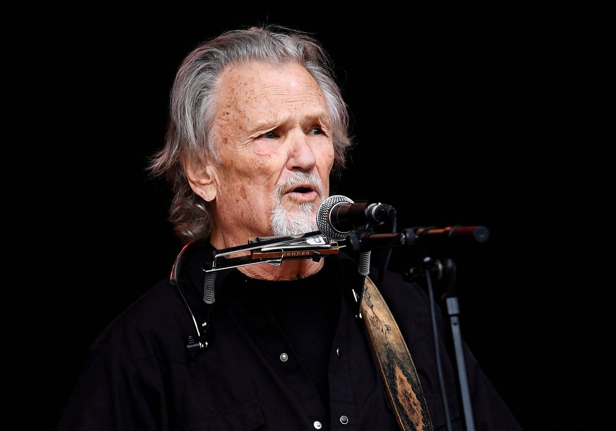 El actor y cantante Kris Kristofferson