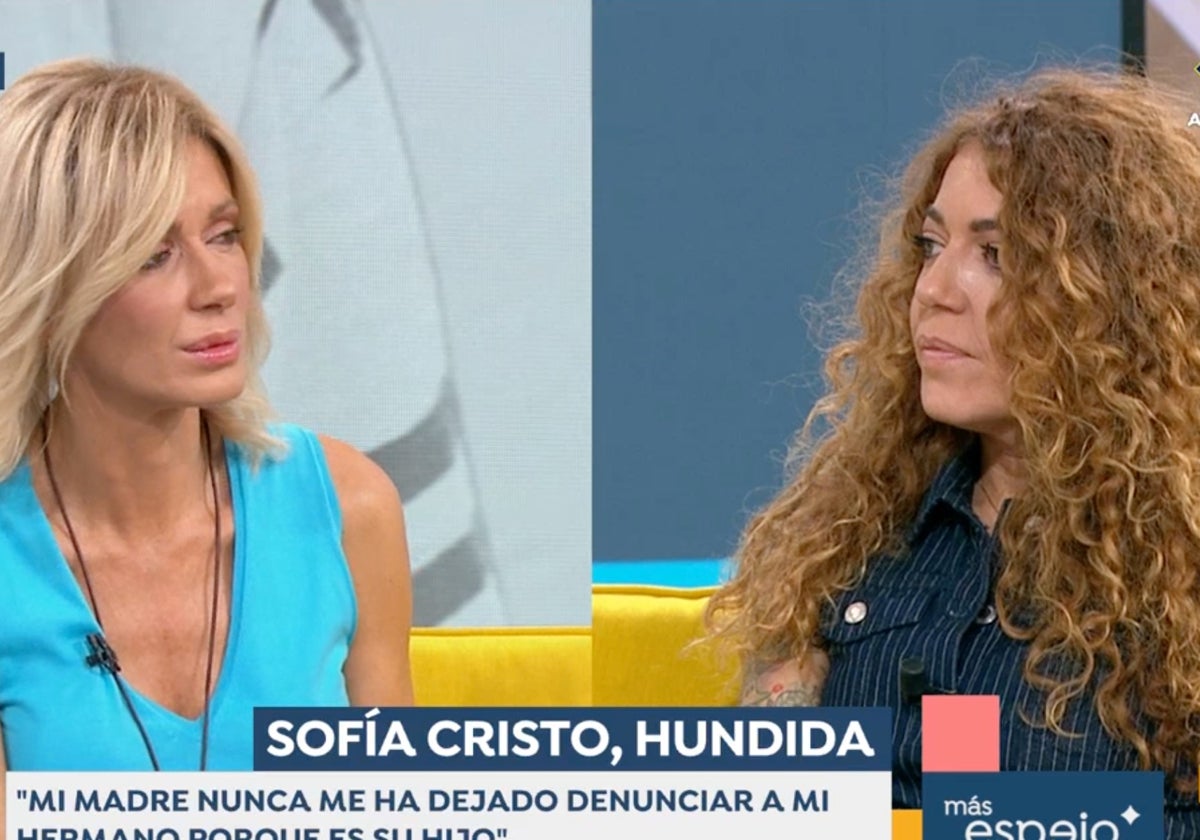 Sofía Cristo se ha sincerado con Susanna Griso sobre los «malos tratos» sufridos por su hermano, Ángel Cristo.