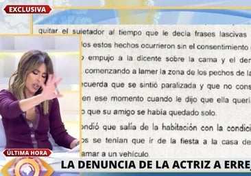 El párrafo de la denuncia a Iñigo Errejón que ha dejado en 'shock' a Ana Terradillos: «Relata que se la obligó a...»
